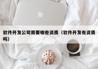 软件开发公司需要哪些资质（软件开发有资质吗）